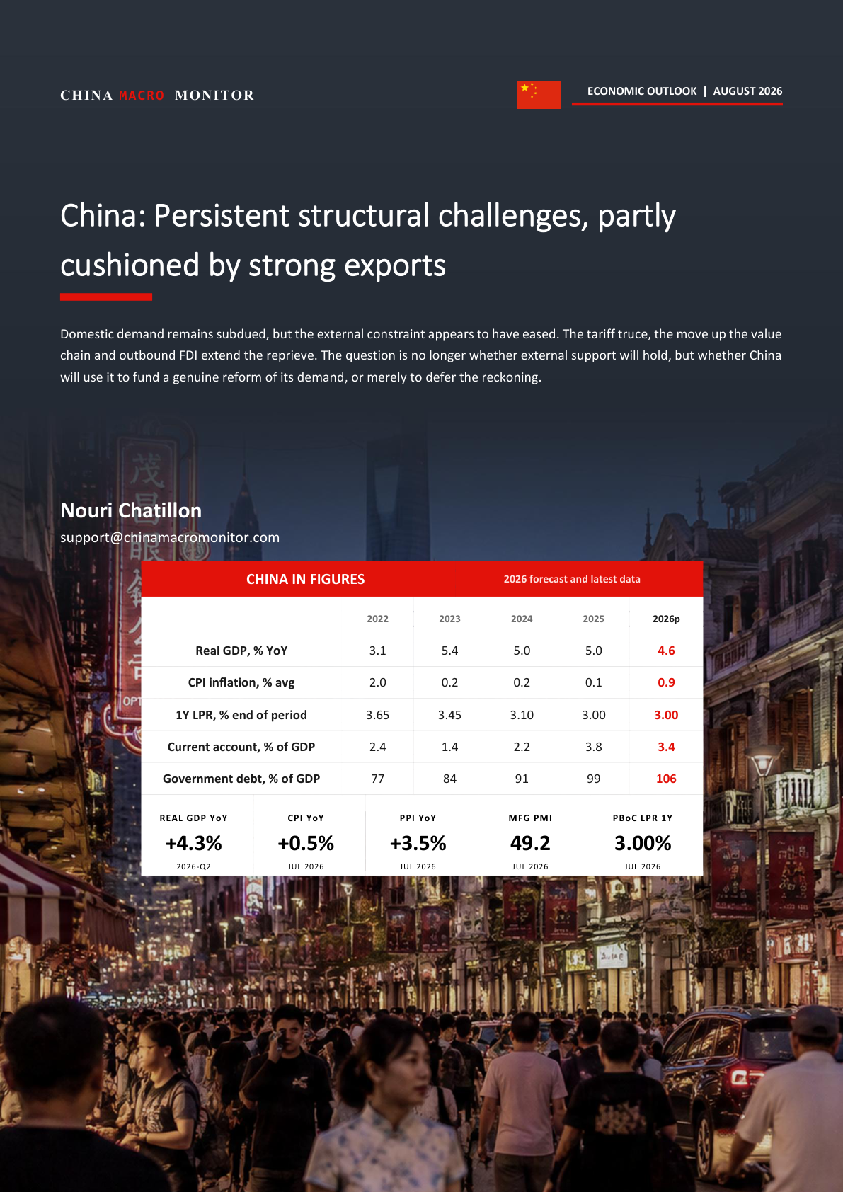 China Macro Monitor - August 2026 - cover